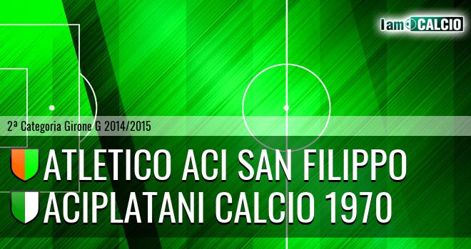 Academy San Filippo - Aciplatani Calcio 1970