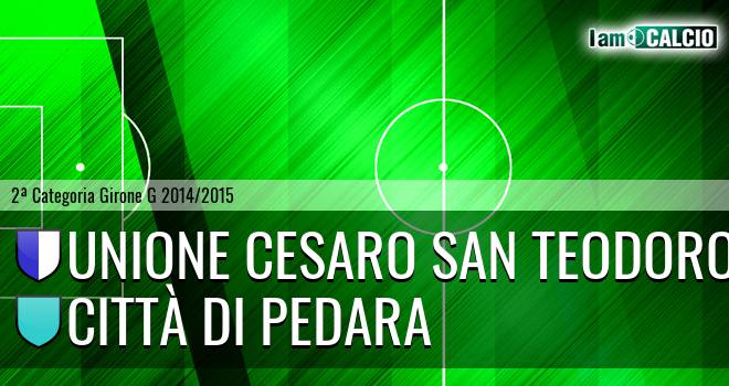 Unione Cesaro San Teodoro - Olimpia Pedara