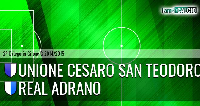 Unione Cesaro San Teodoro - Real Adrano