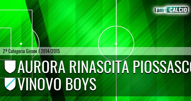 Aurora Rinascita Piossasco - Vinovo Boys