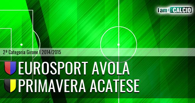 Eurosport Avola - Primavera Acatese