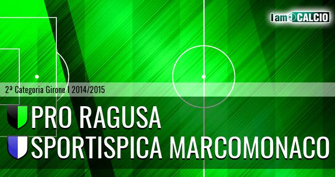 Pro Ragusa - Sportispica Marcomonaco