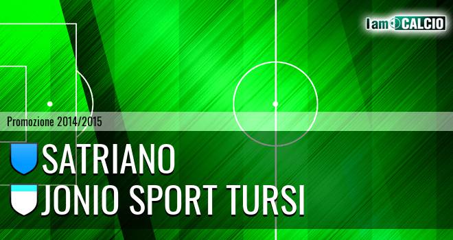 Satriano - Jonio Sport Tursi