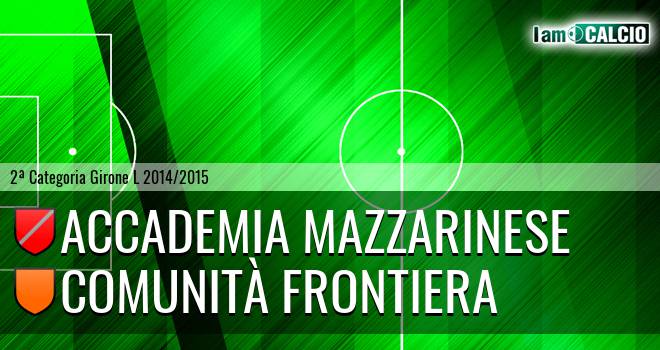 Accademia Mazzarinese - Comunità Frontiera