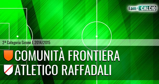 Comunità Frontiera - Atletico Raffadali