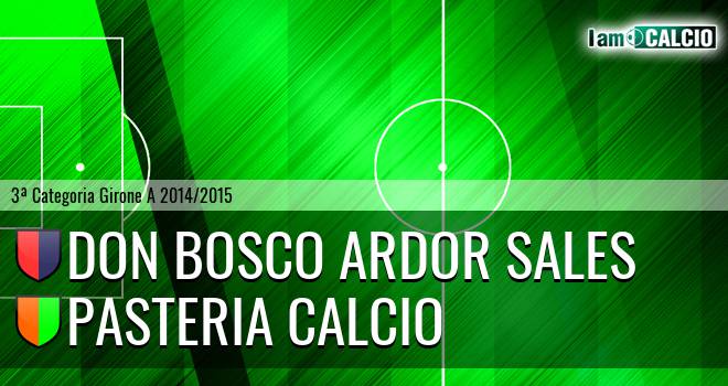 Don Bosco Ardor Sales - Pasteria Calcio