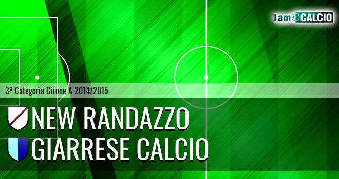 New Randazzo - Giarrese Calcio