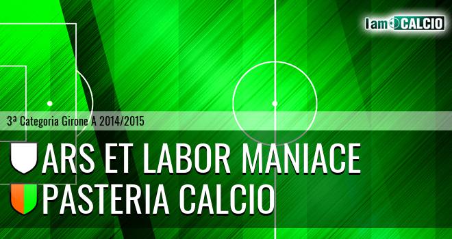 Ars Et Labor Maniace - Pasteria Calcio