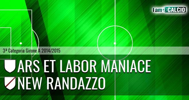 Ars Et Labor Maniace - New Randazzo