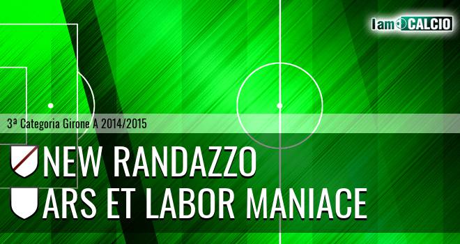 New Randazzo - Ars Et Labor Maniace