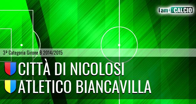 Città di Nicolosi - Atletico Biancavilla