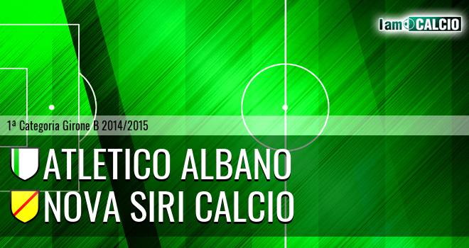 Atletico Albano - Nova Siri Calcio