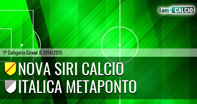 Nova Siri Calcio - Italica Metaponto