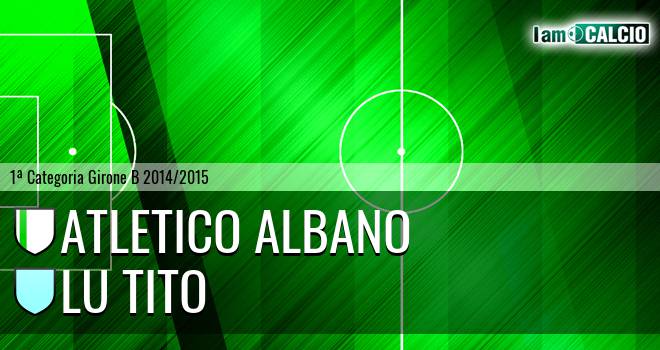 Atletico Albano - Tito