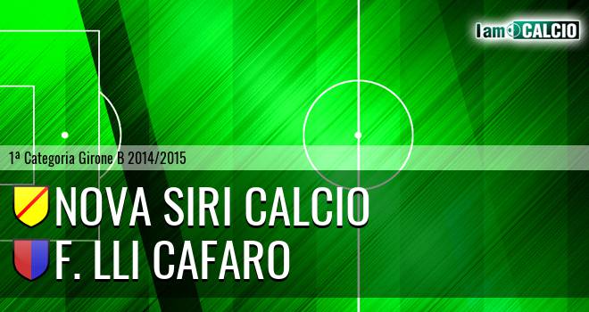 Nova Siri Calcio - F. Lli Cafaro