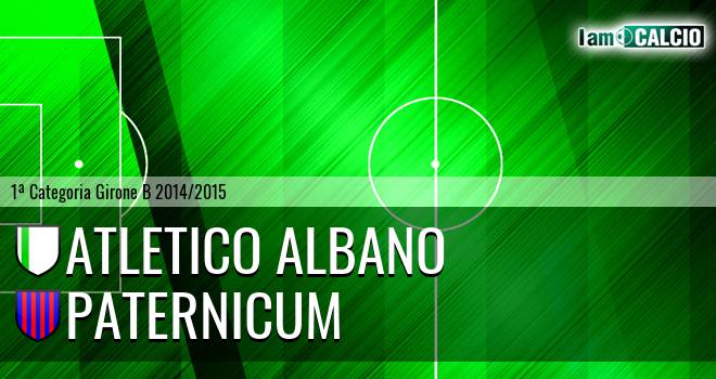 Atletico Albano - Paternicum