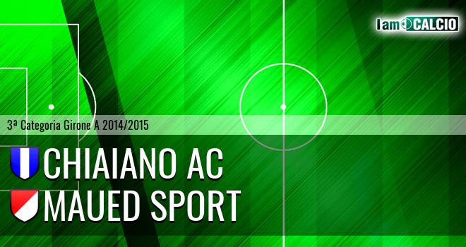 Chiaiano AC - Maued Sport