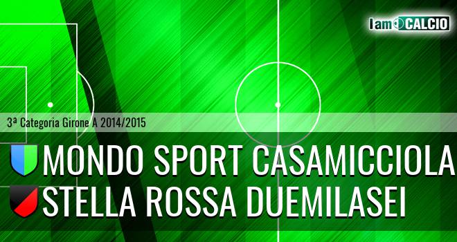 Mondo Sport Casamicciola Terme - Stella Rossa Duemilasei