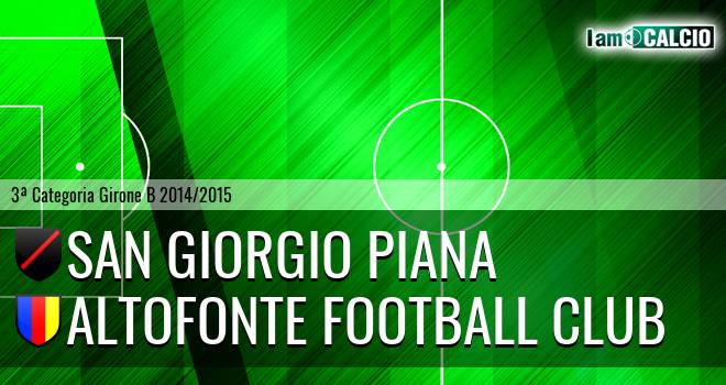 San Giorgio Piana - Altofonte Football Club