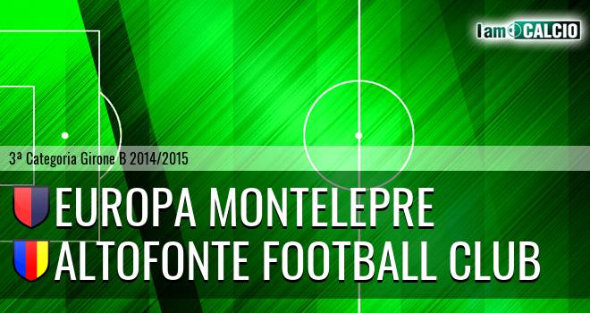 Europa Montelepre - Altofonte Football Club