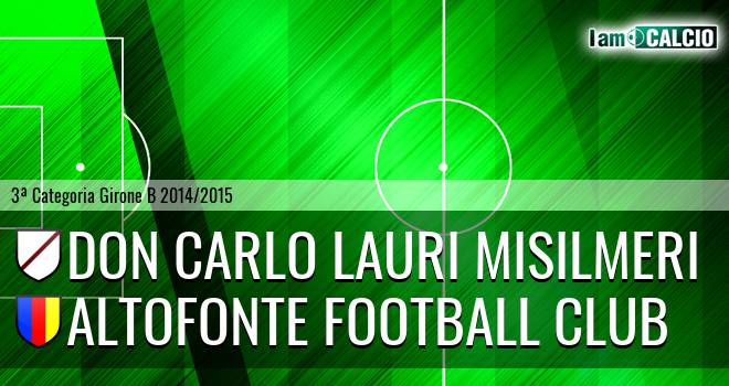 Don Carlo Lauri Misilmeri - Altofonte Football Club