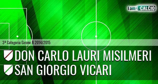 Don Carlo Lauri Misilmeri - San Giorgio Vicari