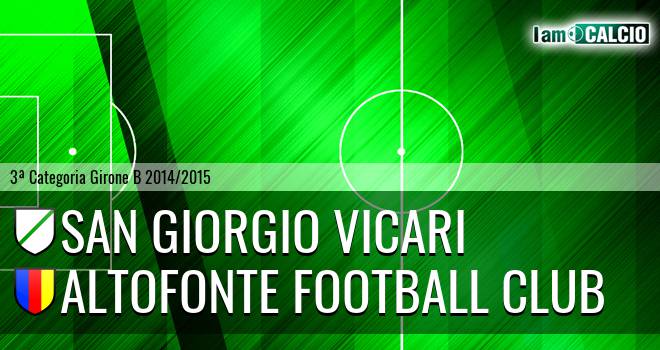 San Giorgio Vicari - Altofonte Football Club