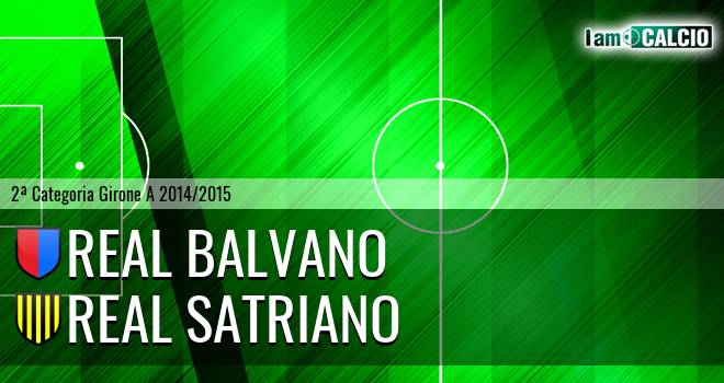 Real Balvano - Real Satriano