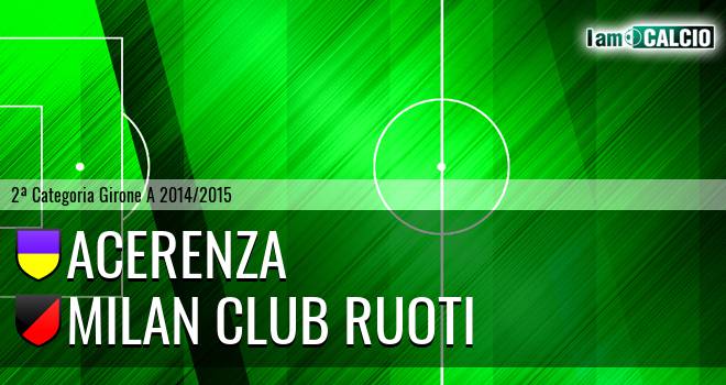 Acerenza - Milan Club Ruoti