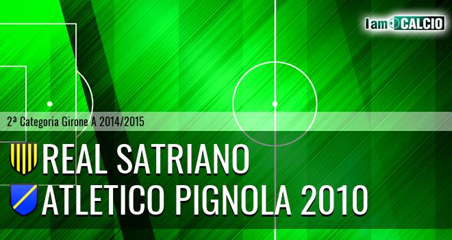 Real Satriano - Atletico Pignola 2010