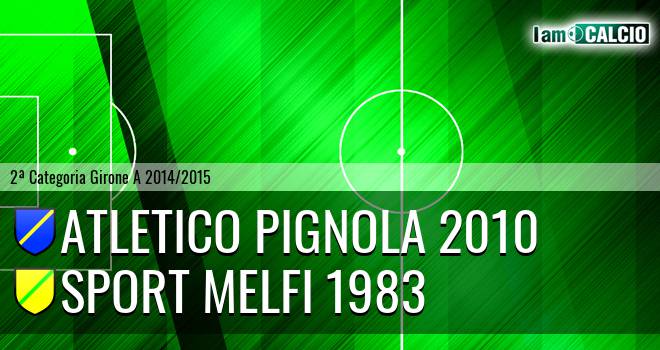 Atletico Pignola 2010 - Sport Melfi 1983