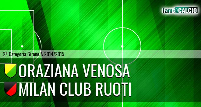 Oraziana Venosa - Milan Club Ruoti