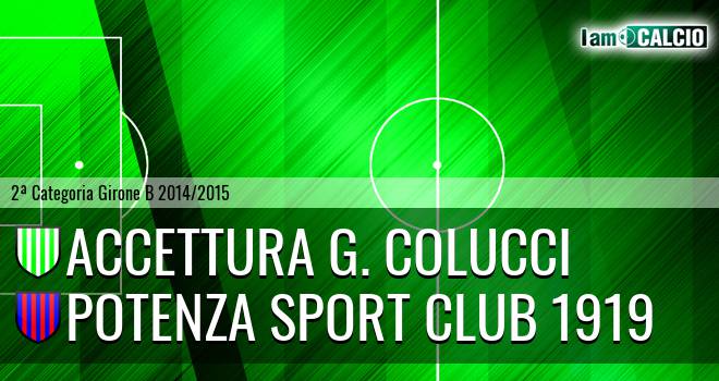 Accettura G. Colucci - Potenza Sport Club 1919