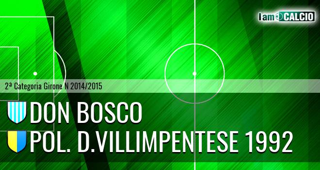 Don Bosco - Pol. D.Villimpentese 1992