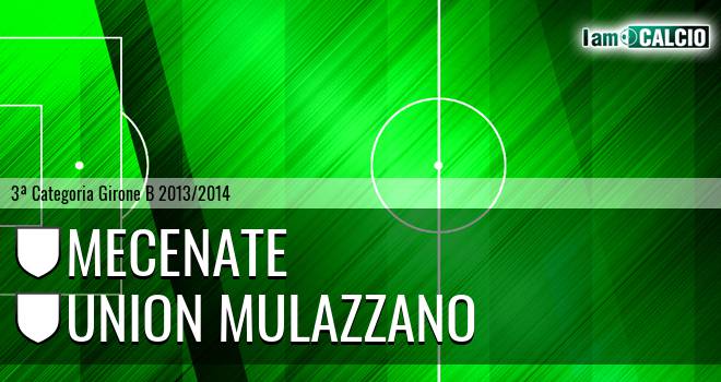 Mecenate - Union Mulazzano