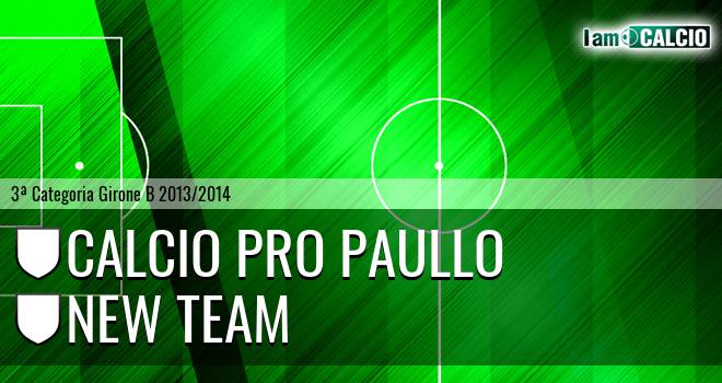 Calcio Pro Paullo - New Team