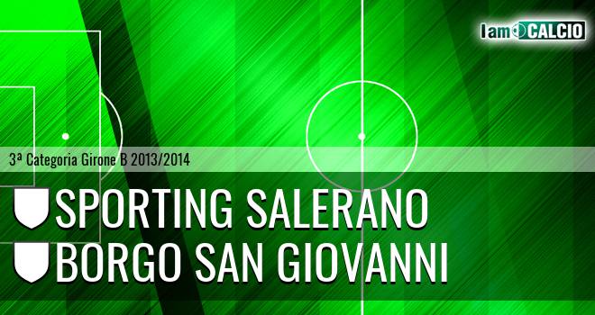 Sporting Salerano - Borgo San Giovanni