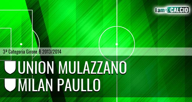 Union Mulazzano - Milan Paullo