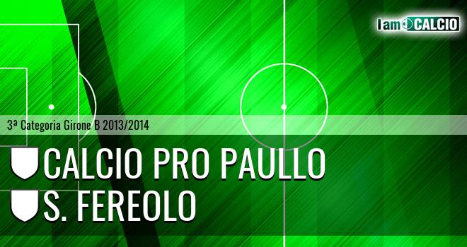 Calcio Pro Paullo - S. Fereolo