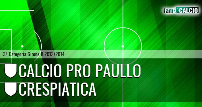 Calcio Pro Paullo - Crespiatica