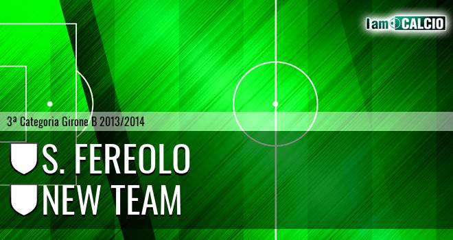 S. Fereolo - New Team