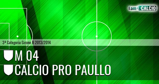 M 04 - Calcio Pro Paullo