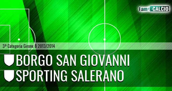 Borgo San Giovanni - Sporting Salerano