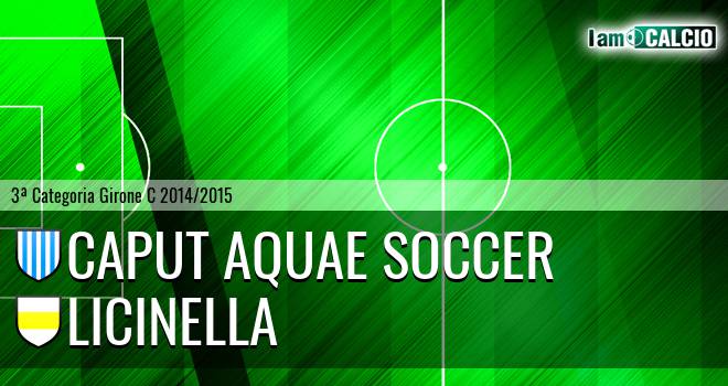 Caput Aquae Soccer - Licinella