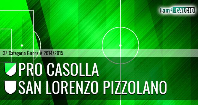 Pro Casolla - San Lorenzo Pizzolano