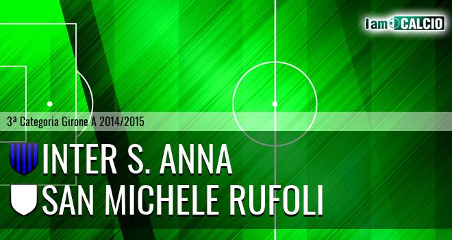 Inter S. Anna - San Michele Rufoli