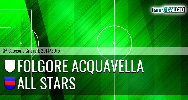 Folgore Acquavella - All Stars