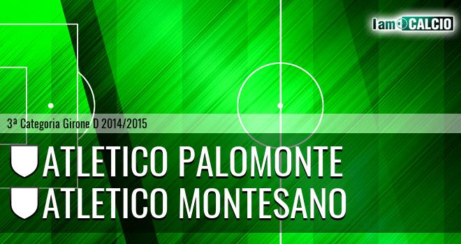 Atletico Palomonte - Atletico Montesano