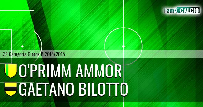 O'Primm Ammor - Gaetano Bilotto