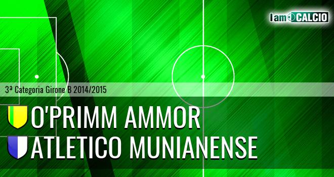 O'Primm Ammor - Atletico Munianense